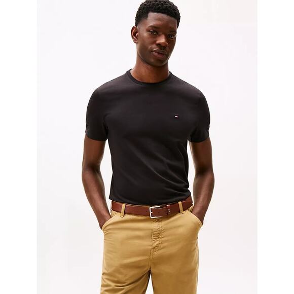 Tommy Hilfiger - Slim Fit T-Shirt - Medium - Black - NWT ORIGINAL PACKAGING - Picture 5 of 7